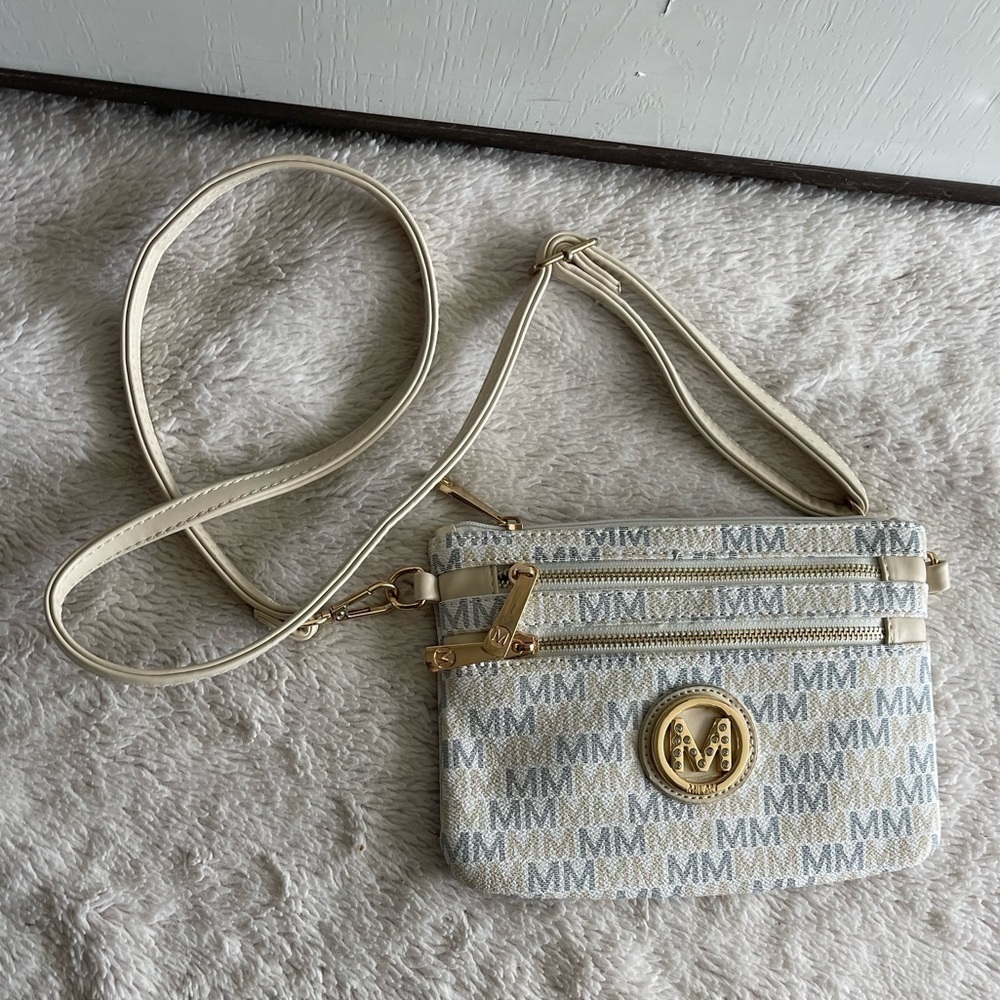 Milan MFK vegan leather crossbody bag